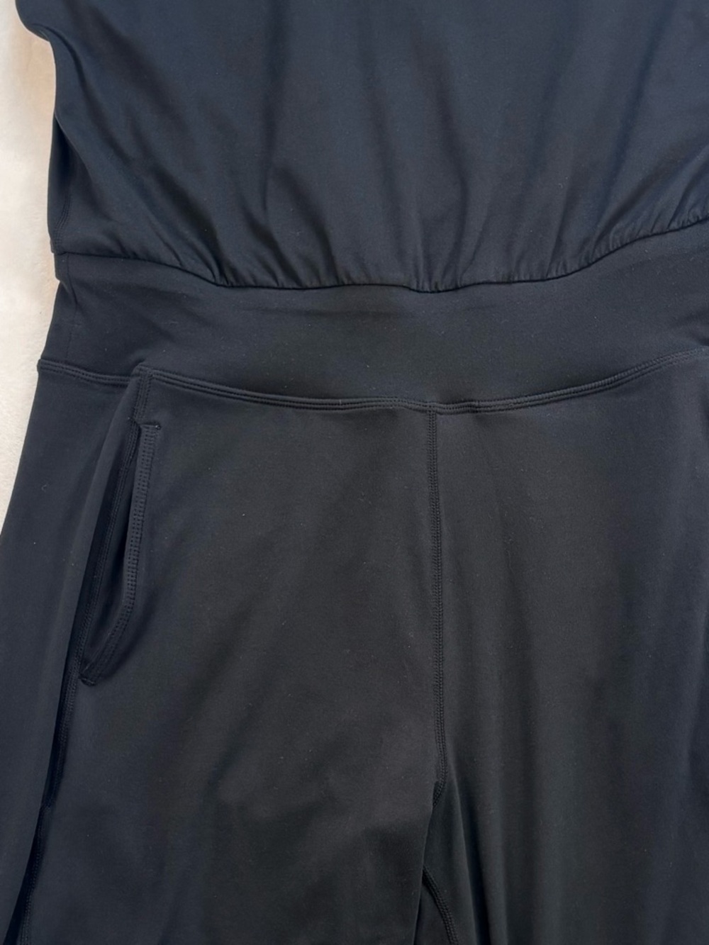 SWEATY BETTY Gary Sleeveless Jogger Jumpsuit Black Athleisure Small - Picture 9 of 12